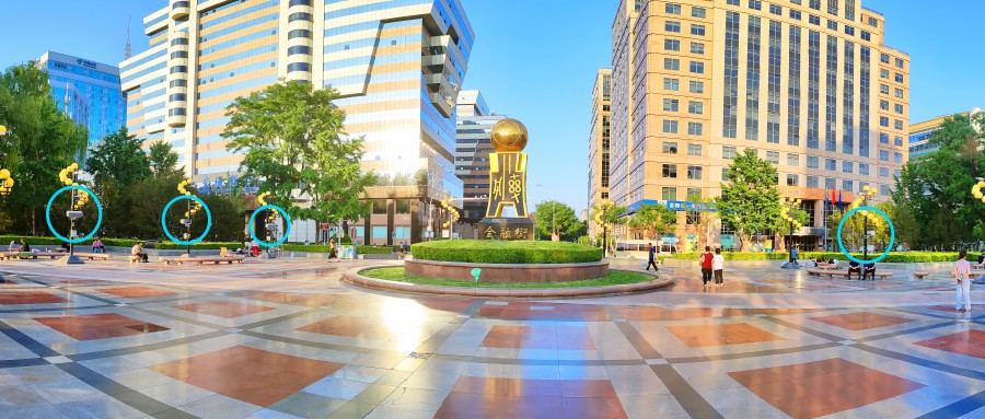 金融街廣場(chǎng)是北京西城區(qū)首個(gè)安裝使用智慧舞場(chǎng)系統(tǒng)（定向廣場(chǎng)舞音響）的公共廣場(chǎng)