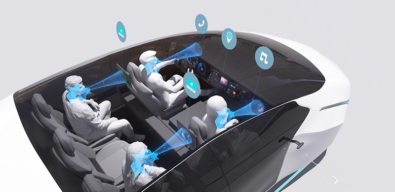 定向音箱聚音屏在車內(nèi)打造獨立音區(qū)系統(tǒng)