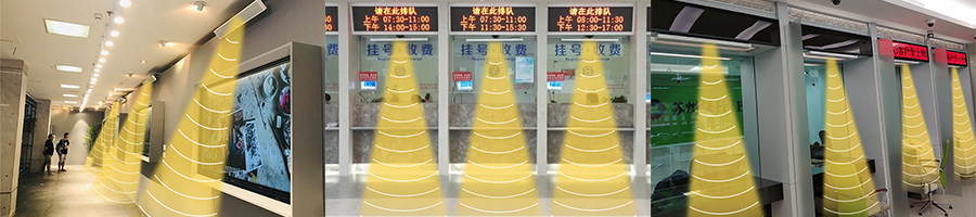 展覽展示場(chǎng)景使用定向音響