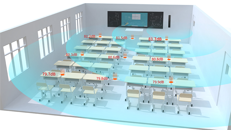 清聽聲學教室均衡擴聲系統