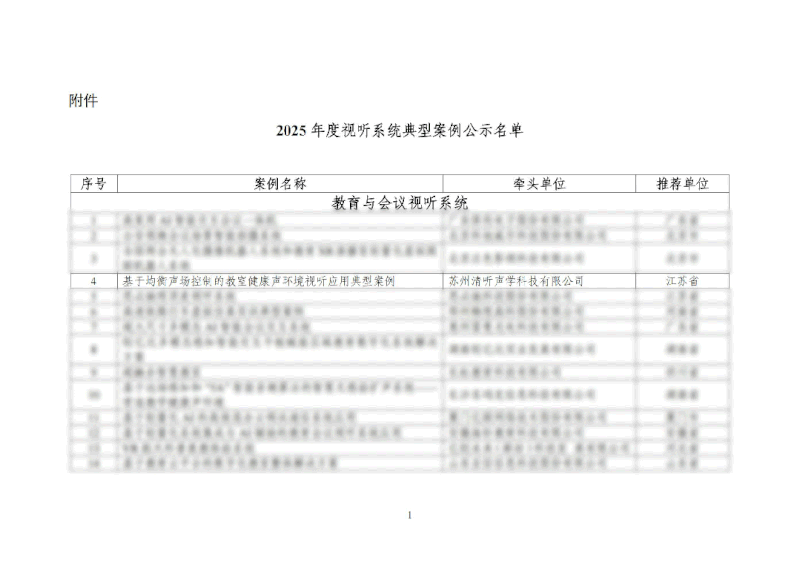 清聽聲學(xué)教室均衡聲場系統(tǒng)入選國家級視聽系統(tǒng)典型案例