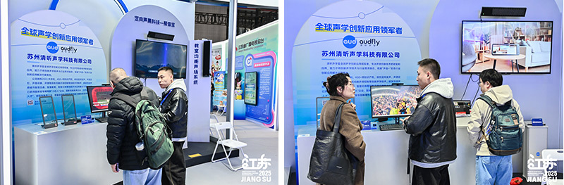 多位重要嘉賓蒞臨清聽聲學(xué)展臺